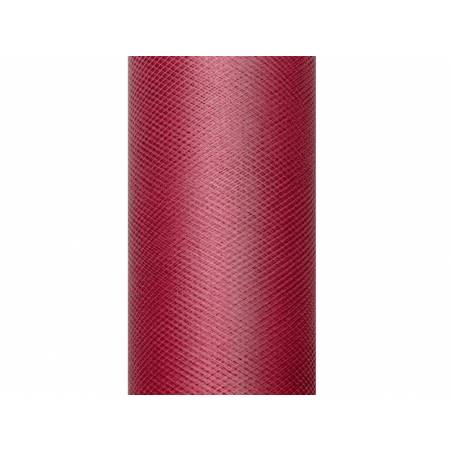 Tulle Uni rouge profond 0.3 x 9m 