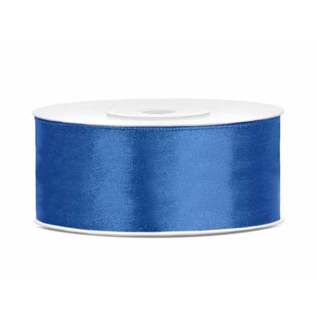 Ruban Satin bleu royal 25mm / 25m 