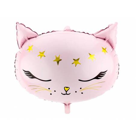 Chat ballon ballon, 48x36cm 