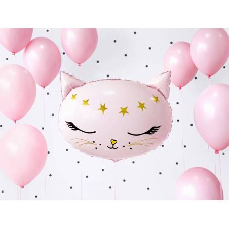 Chat ballon ballon, 48x36cm 