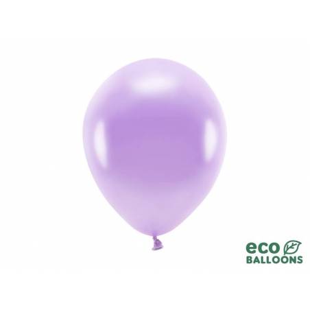 Ballons Eco 26cm métallique lavande 