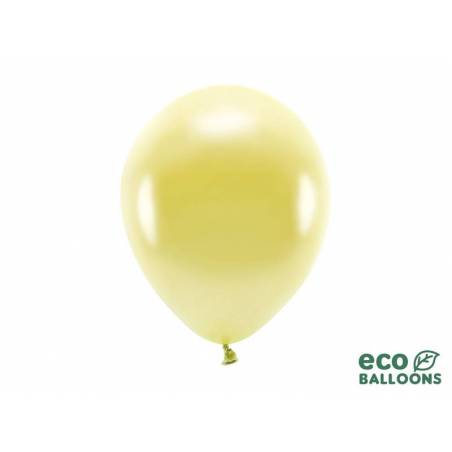 Ballons Eco 26cm métallique or clair 