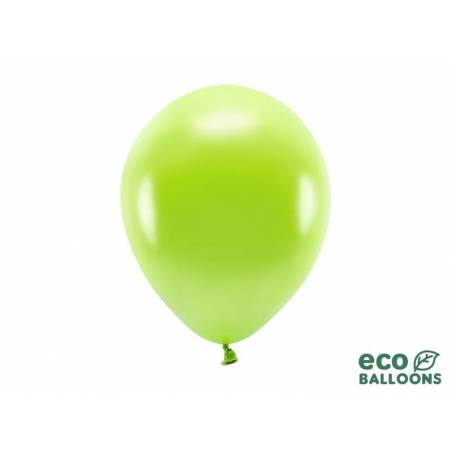 Ballons Eco 26cm métallique pomme verte 