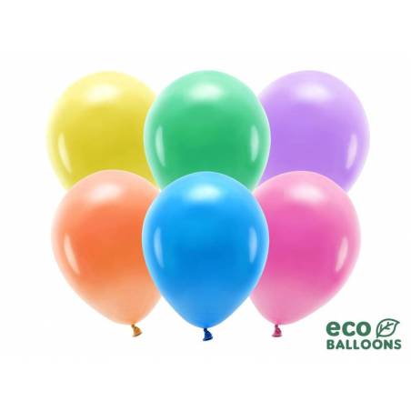 Ballons Eco 26cm pastel mélange 