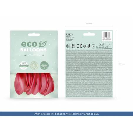 Ballons Eco 26cm pastel rouge clair 