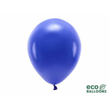 Ballons Eco 30cm bleu marine pastel 