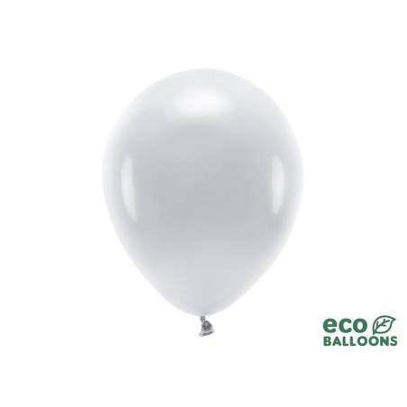 Ballons Eco 30cm gris pastel 