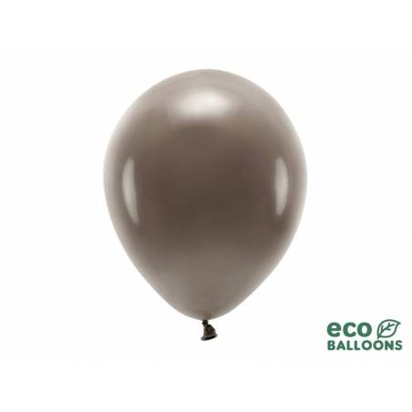 Ballons Eco 30cm marron pastel 