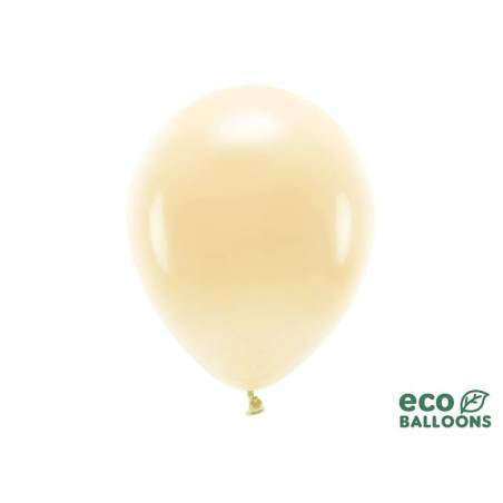 Ballons Eco 30cm pêche clair pastel 