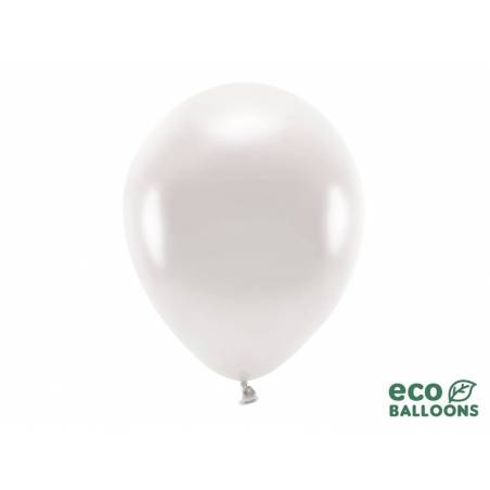 Ballons Eco 30cm perle métallique 