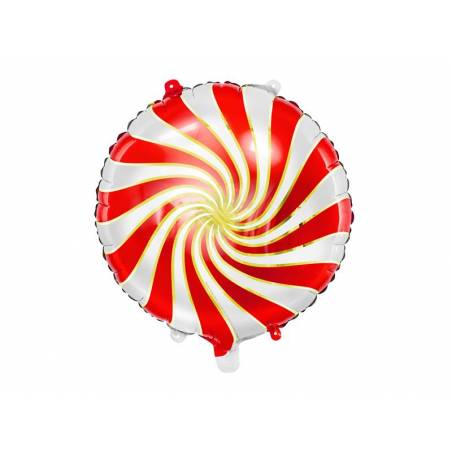 Ballon en aluminium Candy, 35cm, rouge 