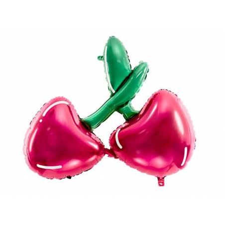 Ballon aluminium Cerise, 88x73cm, mix 