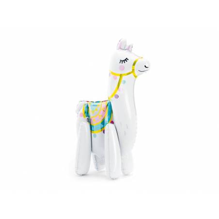 Ballon aluminium Llama, 39x61cm, mix 