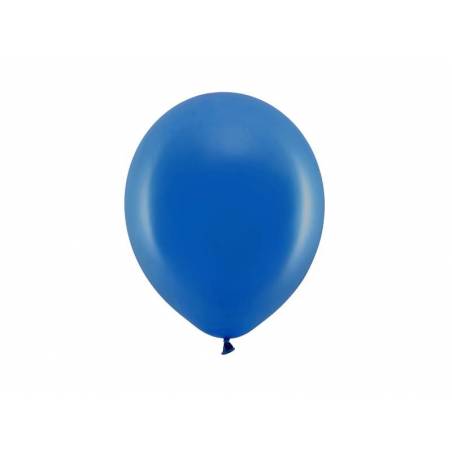 Ballons Rainbow 23cm bleu marine pastel 