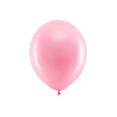 Ballons Rainbow 30cm rose pastel 