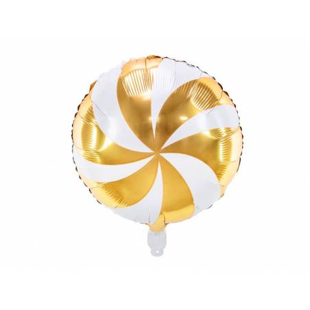 Ballon en feuille Candy, 35cm, or