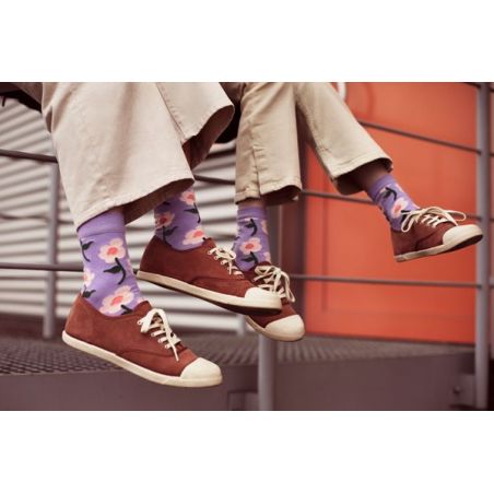 Chaussettes Fleurs, mélange, 36-41 