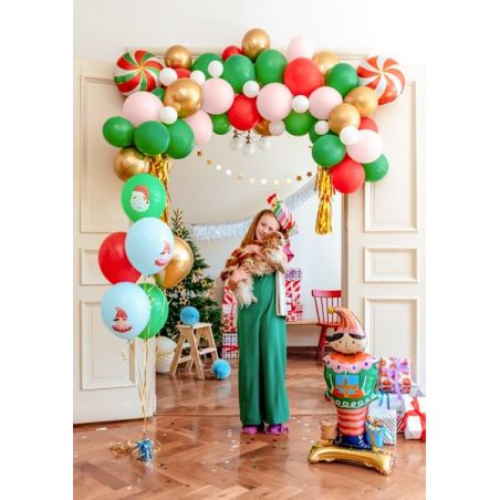 Guirlande de ballons Bonbons, mélange, 170x155 cm 