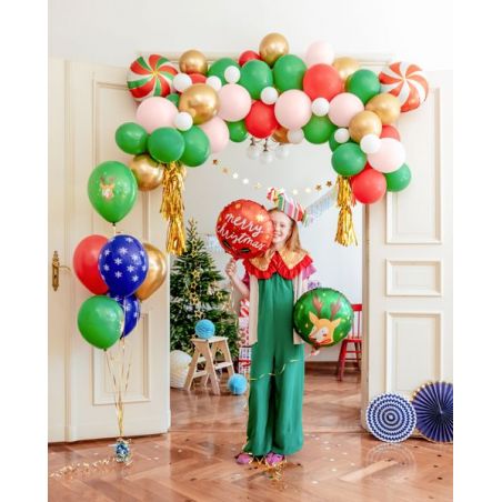 Guirlande de ballons Bonbons, mélange, 170x155 cm 