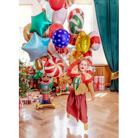 Ballons 30 cm Merry Christmas mix 