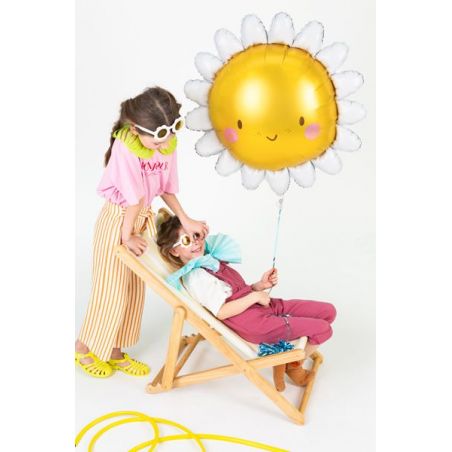 Ballon en feuille Sun, 90 cm, mélange 