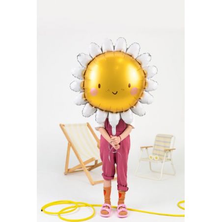 Ballon en feuille Sun, 90 cm, mélange 