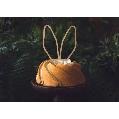 Bouchon en bois Oreilles de lapin, 20 cm 