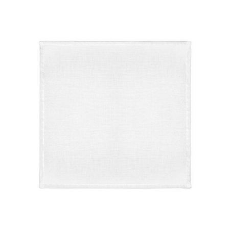 Serviettes de table en tissu blanches 40x40cm 