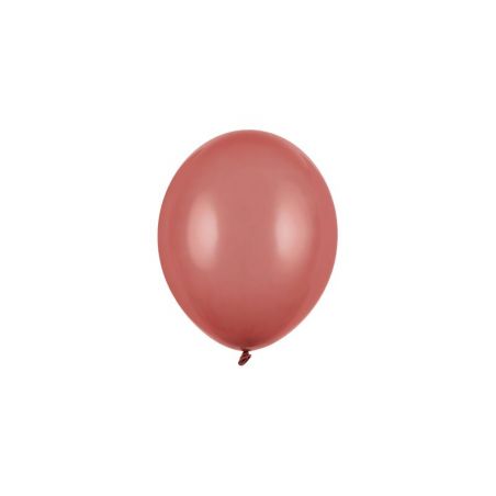 Ballons de baudruche 12 cm Bourgogne pastel 