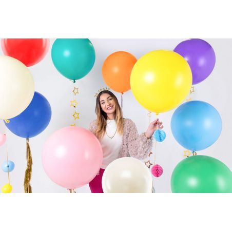 Ballon rond 60 cm, Pastel Light Cream 