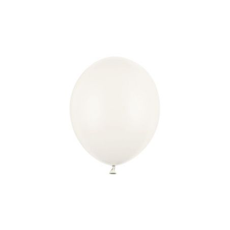 Ballons de baudruche 23 cm blanc cassé pastel 