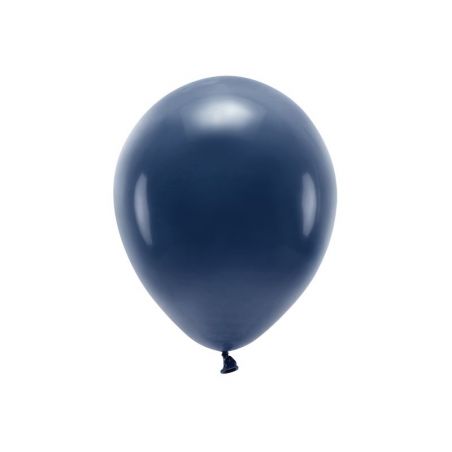 Eco Ballons 30 cm pastel d. bleu marine 