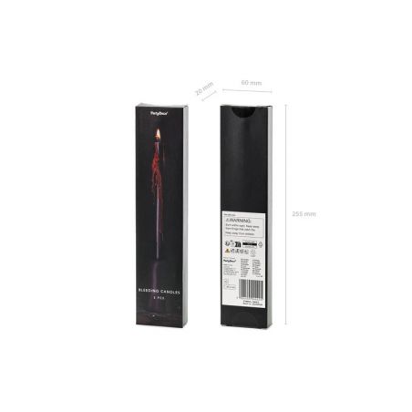 Bougies saignantes 20.4cm 