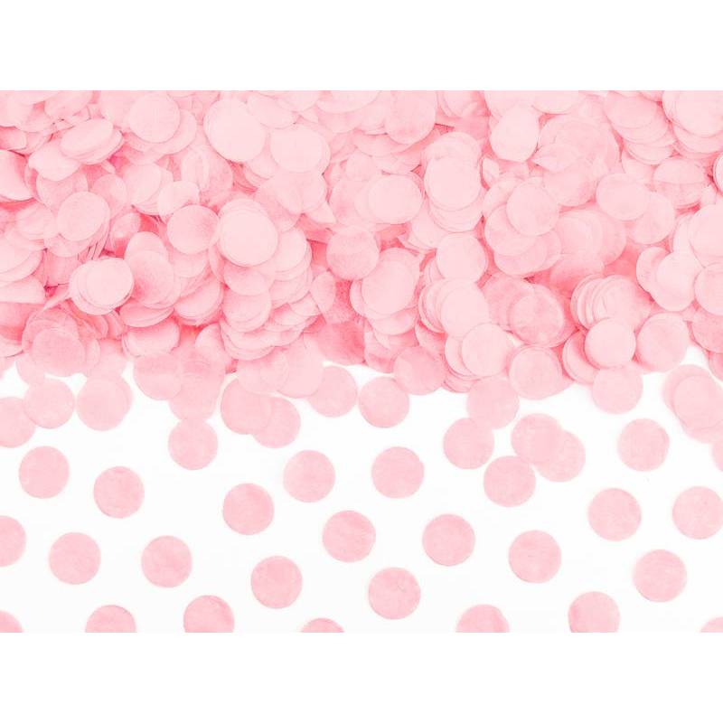 Cercles Confettis Rose Pâle 15g