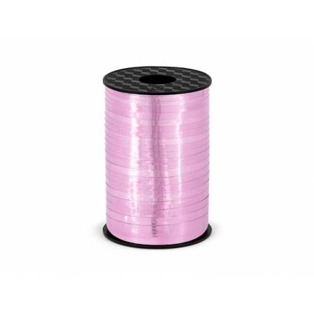 Ruban en plastique rose 5mm / 225m 