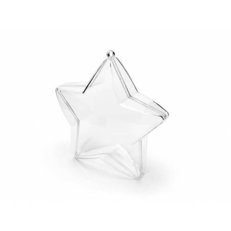 Boites Star incolores 10cm 