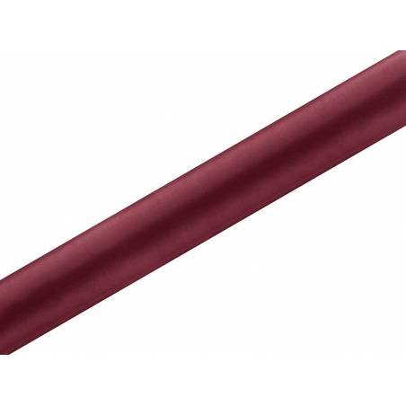 Satin Plain rouge profond 036 x 9m 