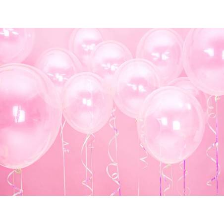 Ballons forts 27cm Crystal Clear 