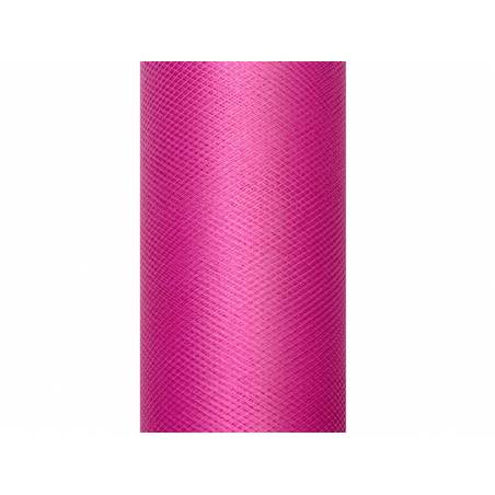 Tulle Uni fuchsia 015 x 9m 